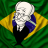 Pixelated avatar shows a figure with white hair and beard wearing blue and black clothing against a green background with yellow triangular shapes.