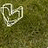 A pixelated image shows a light-colored heart-shaped outline on the left against a greenish-brown textured background, with 'Stop Drop Love' text in dark green block letters on the right.