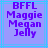 Two side-by-side display identical pixelated text on a light purple background with cyan lines