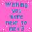 A static image with a bright pink background and scattered white dots, displaying repeated text in blue font.