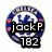 A circular blue and red badge with a blue lion, overlaid with text elements changing across frames.