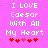 Pixelated text on bright pink background with red and light-red hearts below, showing two animation states.