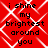 Red background with white diamond lattice pattern and black text reading "i shine my brightest around you" in four identical quadrants.
