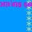 Blue background with repeated pink text 'coming' and white asterisk-like symbols arranged vertically.