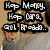 A four- animated sequence showing a person in a gray shirt with text overlays: 'Hap Mary, Hap Girl, all Roads...', 'WHY?', 'Kuz Im', and 'A Rockstar!'