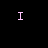 Pixelated text and a heart symbol on black background with gray lower-right section.