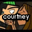 Animated pixel art of two characters kissing, with text labels changing across frames to show names and reactions.