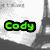 four shows the name 'Cody' in different colors against a grayscale Eiffel Tower background, with each displaying distinct color schemes