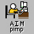 Pixel art of a person in yellow clothing seated at a desk with computer monitors, showing two states where the figure's arm position changes from extended to bent.