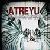Static 50x50 pixel buddy icon featuring red text "ATREYU" above a stylized white and gray background with abstract shapes.