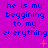 nine identical on a purple background, each containing blue text and small orange symbols