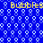 Blue background with repeating white bubble shapes and yellow 'bubbles' text in four locations.