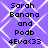 Pixelated text on purple background with white diamond pattern, showing identical repeated phrases in two