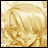 Six pixelated anime character portraits in sepia tones arranged in a , with one empty