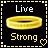 Two side-by-side animated frames of a buddy icon featuring a golden ring,