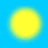 A 4-frame contact sheet of a static animation showing four yellow circular suns on a blue background with partial text fragments "You are," "My," and "Sunshine" arranged across the frames.