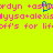 Pixelated text in pink and blue on a bright yellow background with repeated phrases and a blue heart symbol.