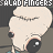 identical cartoon sheep icons with closed eyes and black noses, repeated across a dark background with partial text overlays