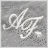Pixelated grayscale icon with white abstract flowing lines on a gray background, no visible text or distinct subjects.