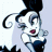 A pixelated cartoon character with a large black hat and white face on the left, next to green text reading "Original Icons .com" on a dark green background.