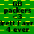 Green and yellow checkered background with repeated text elements including 'GB packers', '<3', 'Brett Favre', and '4 ever' in black pixelated font.