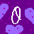 Pixelated icon set with white outline of a figure holding a heart, repeated across colored backgrounds in a pattern