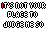 Animated sequence of pixelated text displaying 'IT'S NOT YOUR DUCKET TO JUDGE ME SO' with pink highlights shifting across letters, transitioning to 'Shut up!' in bold pink and black.