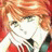 A 2-frame contact sheet showing a pixelated anime-style character with orange hair and white clothing on the left, next to black background text reading "Anime IM" above "COM" in silver lettering.
