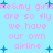 Pixelated text repeats 'me:my girls are so fly we have our own airline' in pink on light blue background with scattered blue stars.
