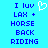 Blue pixelated text on cyan background with white heart symbol; two identical static side-by-side