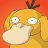 Two identical yellow cartoon ducks with black tufts on their heads, each covering one eye with a hand against an orange background in a static contact sheet layout.