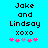 Pixelated text and symbols on a cyan background with two identical side-by-side layouts.