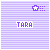 Animated contact sheet of 23 frames showing a purple star with trailing dots moving across a striped background above the text TARA.