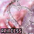 Animated contact sheet showing two frames of a pixelated pink and white character with