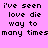 Pixelated text on a pink background with white rectangular overlays changing position across frames.