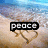 Beach scene with heart drawn in sand, waves in background; text overlays change across frames.
