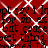 Red background with white diamond lattice pattern overlaid by repeated black text fragments reading 'pt say I', 'for 9D es', 'bat case e', and 'set thing' in a
