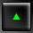 Green triangular shape on dark background with two glowing states, framed by silver and black borders.