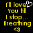 Yellow pixelated text on black background with a white heart symbol above 'love' and '<3' below, two identical frames side-by-side.