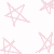 Animated contact sheet of a pixel art icon featuring pink pentagrams, black text repeating 'IF I DISAPPEARED', and heart symbols that change state across frames on a white background with gray transparency grid.