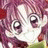 A pixelated anime-style character with pink hair and large eyes appears on the left side of a contact sheet, while the right side displays text "Anime IM" and "cOw" in white pixelated font against black background.