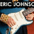 Pixelated image of a person playing electric guitar with text overlays reading 'ERIC JOHNSC', 'CLIFFS OF DOVER', and 'AMAZING!!!'