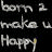 A contact sheet of two animated frames showing the same text-based icon in gray and yellow color variations against a black background.