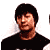 A sequence of six pixelated images showing a person in various poses with changing clothing and head positions against white backgrounds.