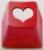 Static red icon with heart-shaped cutout and gradient fill, displayed on light background.
