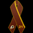 Brown ribbon with yellow border and two eyes on lower ends, with orange text reading 'R.I.P. Sean Taylor' on the right side.