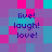 Pixelated of cyan, magenta, and purple squares with four identical text blocks reading 'live! laugh! love!' in dark purple font
