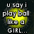 Four yellow circular icons with pixelated text on dark backgrounds, each displaying different phrases in a