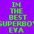 four identical with bright green text on solid backgrounds, each displaying the phrase "IM THE BEST SUPERBOY EVA" in a pixelated font