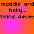 Pixelated text on a gradient background with repeated phrases and a pinkish-purple glow effect.